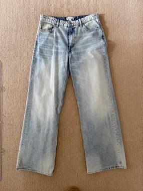 ZARA The Boogie Pant Light Wash - Sz 8